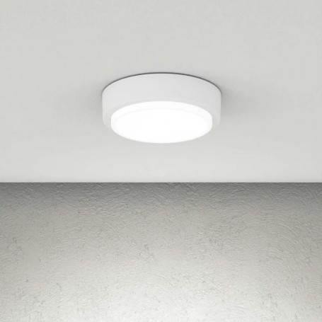 Plafoniera Moderna Top Light BAKU 28 GX53 LED IP54 Alluminio Policarbonato