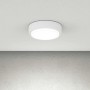 Plafoniera Moderna Top Light BAKU 28 GX53 LED IP54 Alluminio Policarbonato