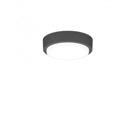 Plafoniera Moderna Top Light BAKU 28 GX53 LED IP54 Alluminio Policarbonato