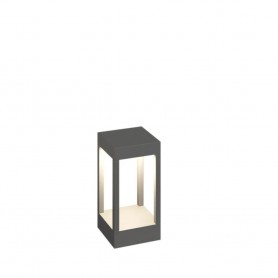 Paletto Lampione Moderno Top Light MONACO PA30 GA LED 3000 IP54 Alluminio