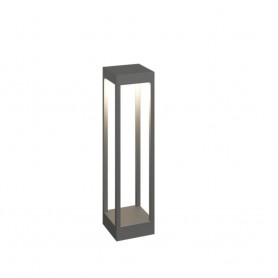 Lampione Paletto Moderno Top Light MONACO PA60 GA LED 3000 IP54 Alluminio