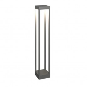 Lampione Paletto Moderno Top Light MONACO PA90 GA LED 3000 IP54 Alluminio