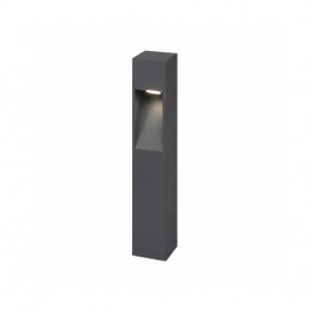 Lampione Paletto Moderno Top Light LISBONA PA55 LED 12W 3000K IP65 Alluminio