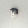 Applique Moderna Top Light LUGANO AP GA E27 LED IP54 Alluminio Vetro