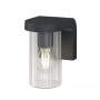 Applique Moderna Top Light LUGANO AP GA E27 LED IP54 Alluminio Vetro