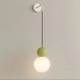 Applique Moderna Top Light COTTAGE 1228 A G9 LED Vetro Blu/Verde/Rossa