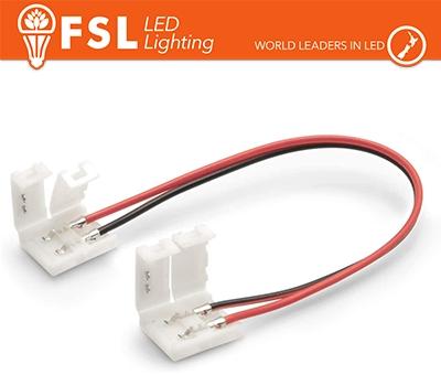 Connettore rapido 2END per strip 10mm LED monocolore