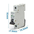 Interruttore Automatico Modulare Magnetotermico 1P 16A Curva C Aigostar