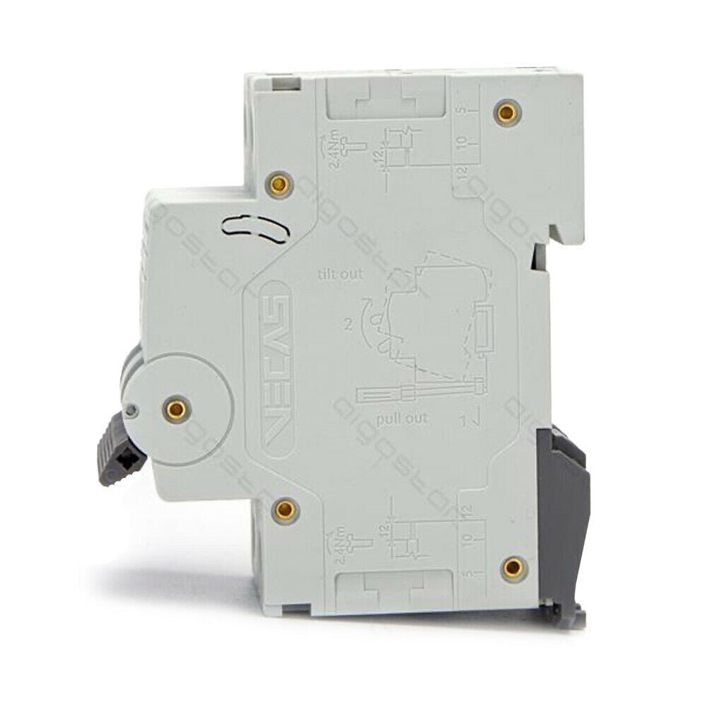 Interruttore Automatico Modulare Magnetotermico 2P 32A Curva C Aigostar