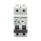 Interruttore Automatico Modulare Magnetotermico 2P 63A Curva C Aigostar