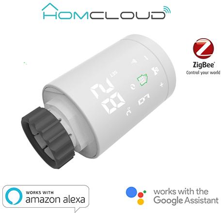 Valvola termostatica per radiatori Smart digitale zigbee