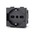 Presa Schuko 10/16a Compatibile Bticino Matix