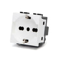 Presa Schuko 10/16a Compatibile Bticino Living Light