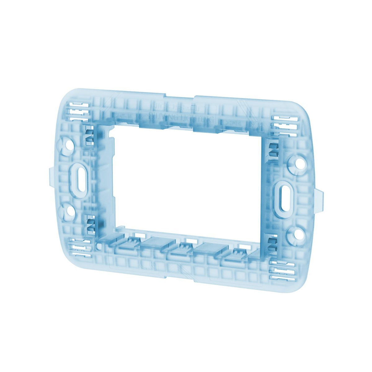 Supporto 3 moduli compatibile Bticino Living Light