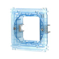 Supporto 2 moduli compatibile Bticino Living Light