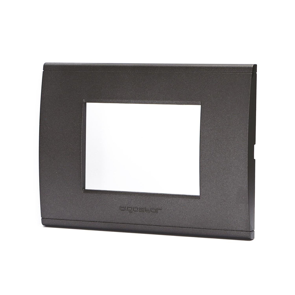 Placca 3 Moduli Testa di Moro In Plastica Compatibile Bticino Living Light