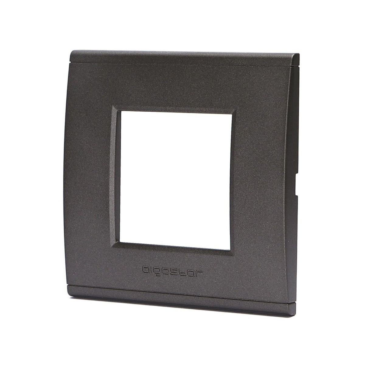 Placca 2 Moduli Testa di Moro In Plastica Compatibile Bticino Living Light
