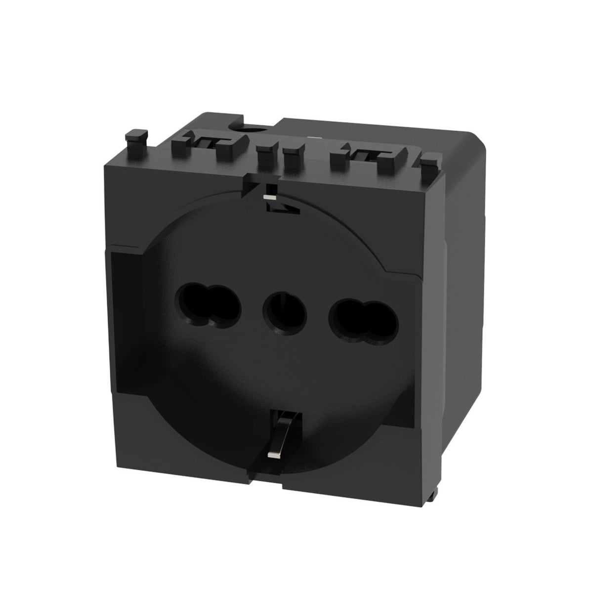 Presa Schuko 10/16a Compatibile Vimar Plana