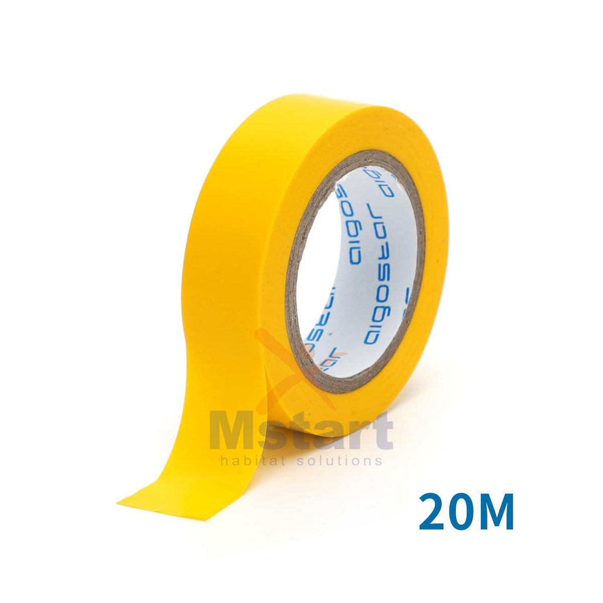 Nastro Isolante Giallo In Pvc Rotoli Da 10 - 15 - 20 - 25 Metri Aigostar