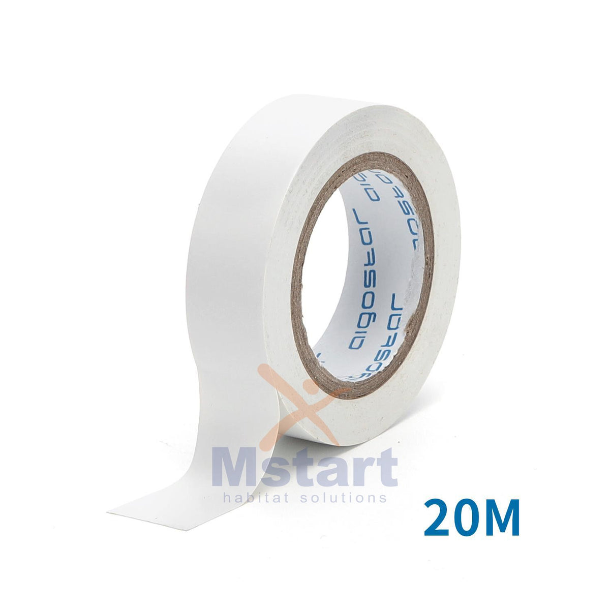 Nastro Isolante Bianco In Pvc Rotoli Da 10 - 15 - 20 - 25 Metri Aigostar