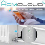 Homcloud Valvola Termostatica per Radiatori Smart Digitale Zigbee
