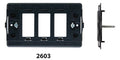 Supporto 3 moduli Feb Laser Compatibile Magic Bticino