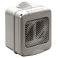 Contenitore IP55 2 Moduli Con Portello Compatibile Magic Bticino e Gewiss System