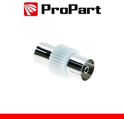 Adattatore antenna TV 75 Ω Presa - Presa 9.5mm