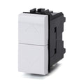 Doppio Pulsante Compatibile Bticino Living Light
