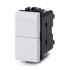 Doppio Pulsante Compatibile Bticino Living Light