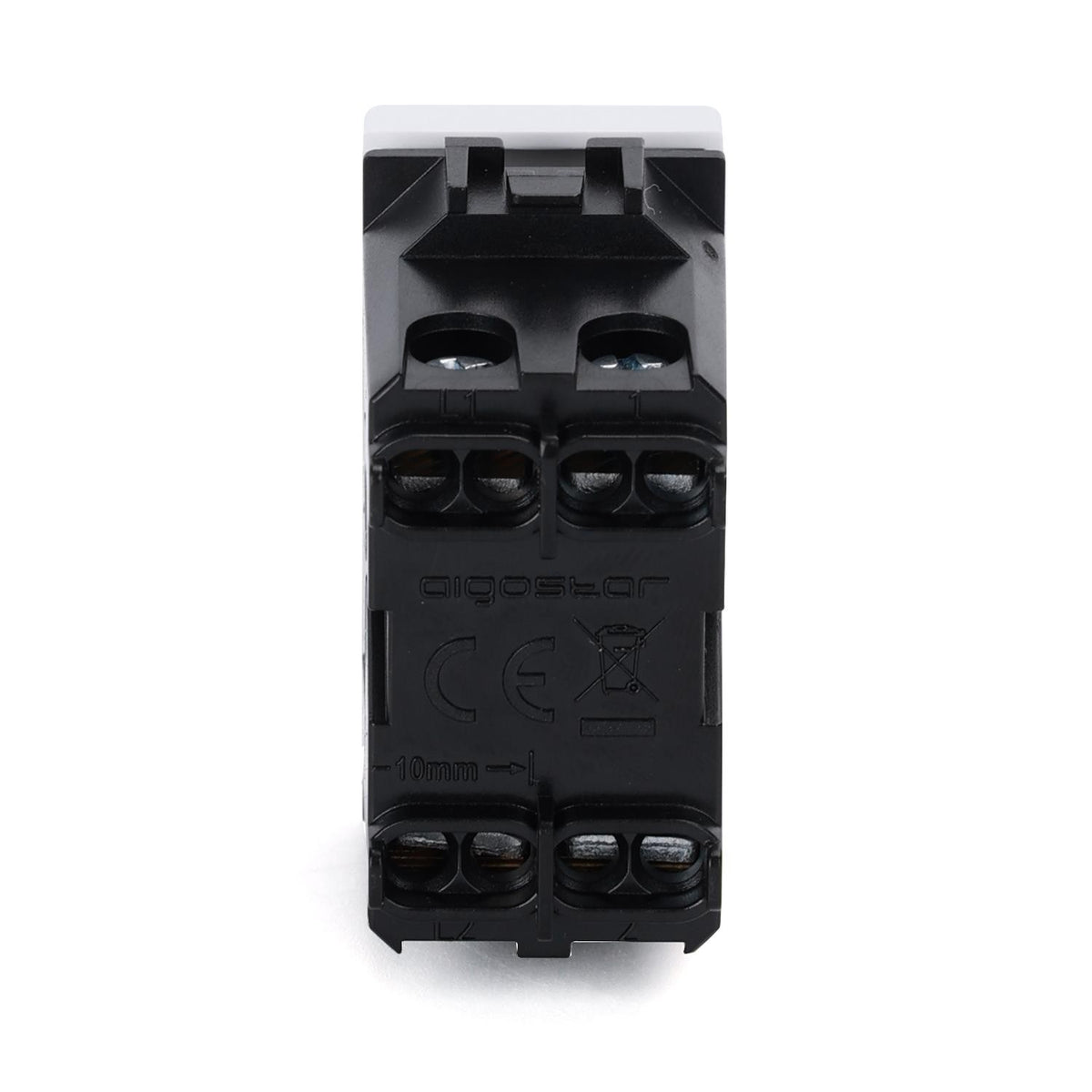 Doppio Pulsante Compatibile Bticino Living Light