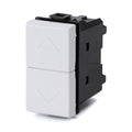 Doppio Pulsante Compatibile Bticino Matix