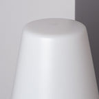 Lampada da Tavolo LED Ricaricabile Nero IP44 In Alluminio e Policarbonato