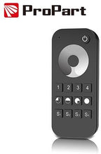 Telecomando 1CH 4 zone, 4 scene, nero, RF2.4G