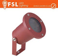 Faretto giardino orientabile picchetto ip65 gu10 Corten
