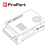 Alimentatore LED Metallico Scatolato ProPart IP20 24V 360W 15A