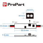 Sensore Switch per porte armadi e cassetti MAX 24V/96W Propart