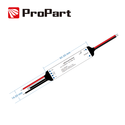 Dimmer RF e Push 1 canale 12/24V  1ch 3A/CH  RF 2.4G Propart