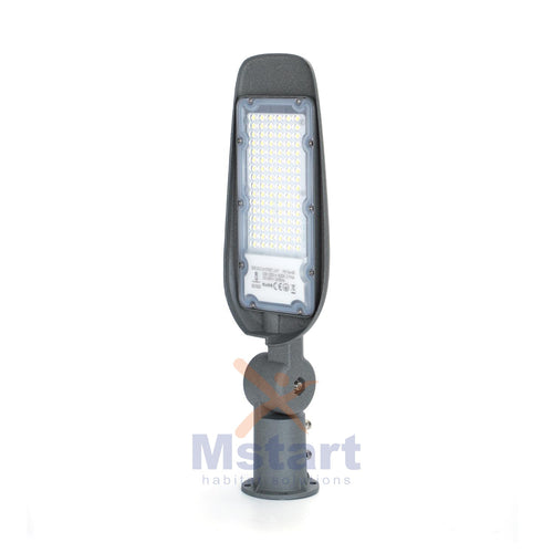 Armatura Stradale Lampione Led 50W Aigostar IP65 Bianco Freddo 6500K