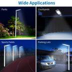 Armatura Stradale Lampione Led 200W Aigostar IP65 Bianco Freddo 6500K