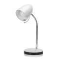 Lampada Da Tavolo Aigostar Flex per lampadine E27 Bianca