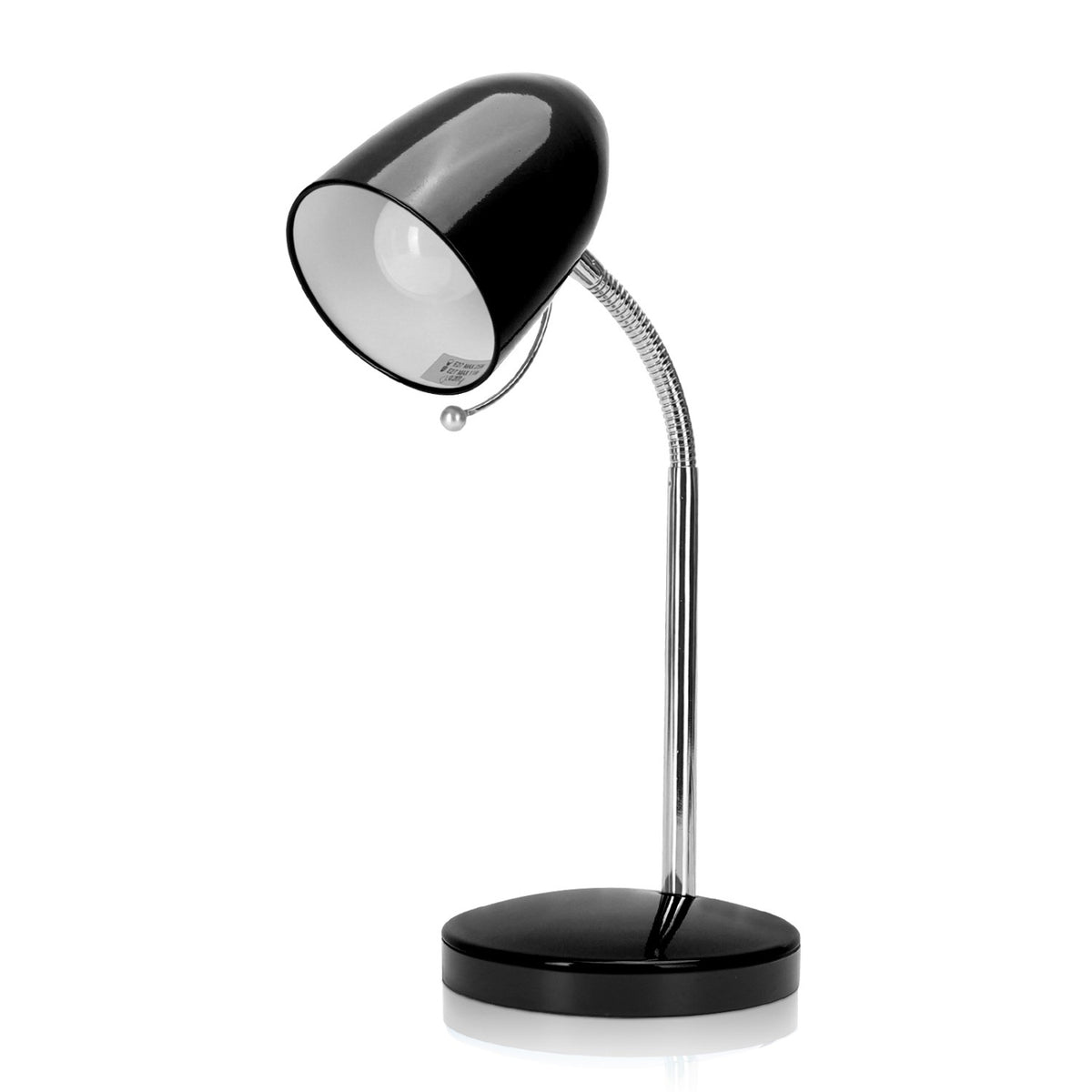 Lampada Da Tavolo Aigostar Flex per lampadine E27 Nera