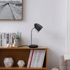 Lampada Da Tavolo Aigostar Flex per lampadine E27 Nera