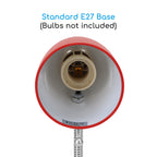 Lampada Da Tavolo Aigostar Flex per lampadine E27 Rossa