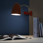 Lampada Da Tavolo Rossa Per Lampadine Led E27 Con Clip Aigostar