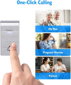 Campanello Senza Fili Wireless Impermeabile IP44 da Esterno Aigostar
