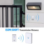 Campanello Senza Fili Wireless Impermeabile IP44 da Esterno Aigostar Bianco