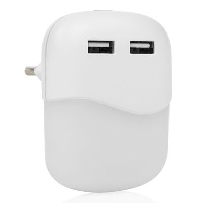 Smartwares Luce Notturna Con USB a LED 6,3x5,7x11,4 cm