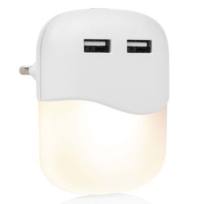 Smartwares Luce Notturna Con USB a LED 6,3x5,7x11,4 cm