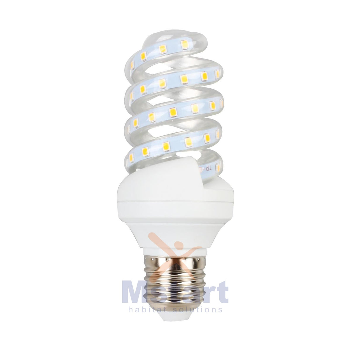 Lampadina Led E27 Spirale 9W Bianco Caldo 3000K